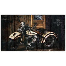 Панно с рисунком мотоцикл Creative Wood Мотоциклы Мотоциклы - Мото 15